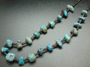 Blue Turquoise Stone Necklace