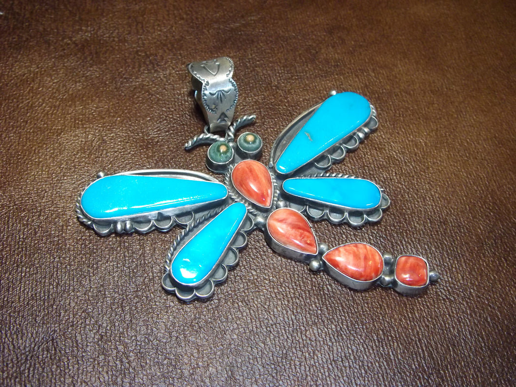 Sterling Silver Dragon Fly Pendant