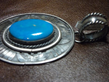 Load image into Gallery viewer, Sterling Silver Turquoise Pendant