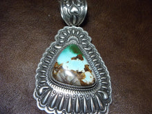 Load image into Gallery viewer, Sterling Silver Turquoise Pendant