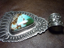 Load image into Gallery viewer, Sterling Silver Turquoise Pendant