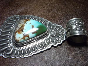 Sterling Silver Turquoise Pendant