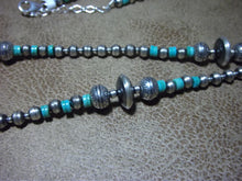 Load image into Gallery viewer, Sterling Silver Bead Necklace