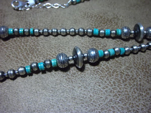 Sterling Silver Bead Necklace