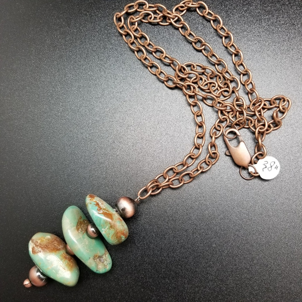 Turquoise Stone Necklace