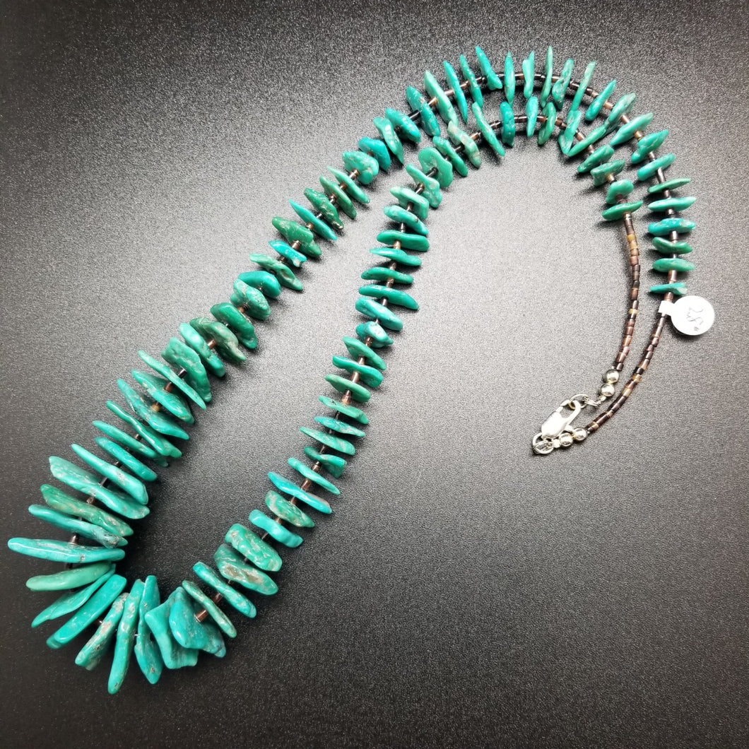 Turquoise Slab Necklace